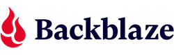 Backblaze logo, a technology partner of Diskover Data