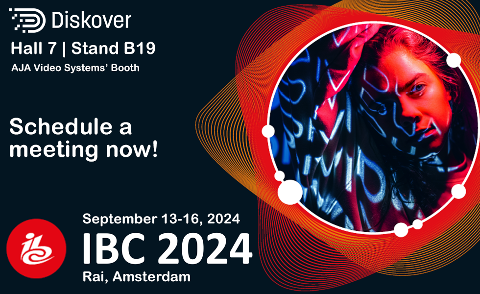 Visit Diskover Data at IBC 2024